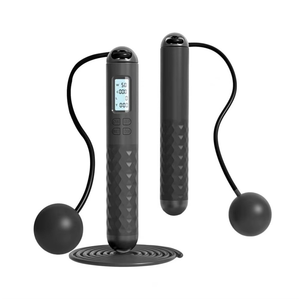 Smart Jump Rope Digital Counter - Portable Cordless Ropeless Jump Rope With