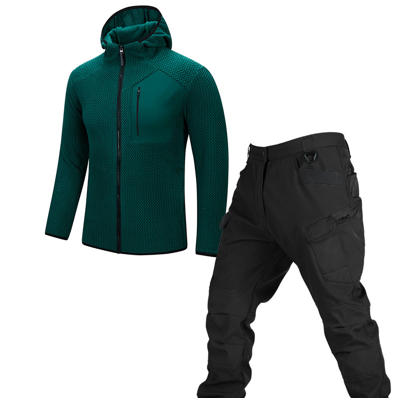 Outdoor Hunting 2-piece Warm H - Hiking 评论和价格
