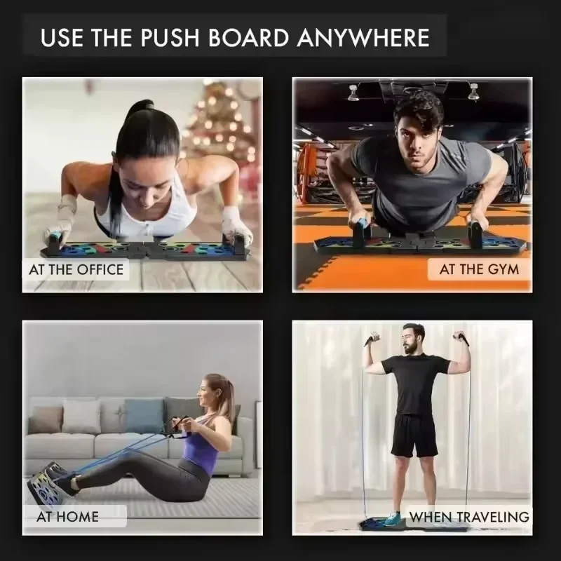 Household Foldable Push Up Rac - Push Up Board Foldable Multi Function 评论和价格