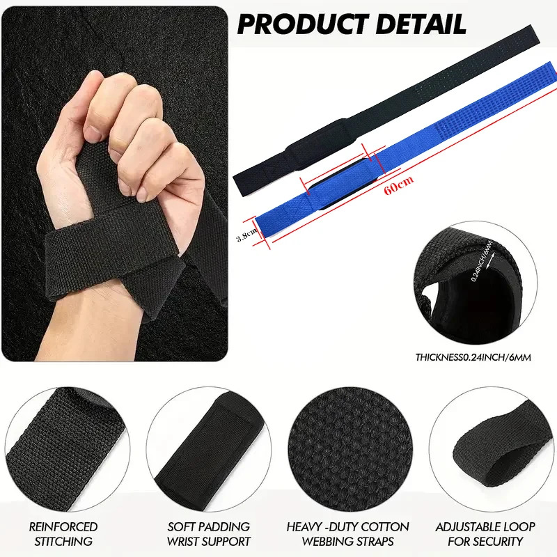 Weightlifting Wrist Straps Str - Wrist Wraps Weightlifting Support 评论和价格