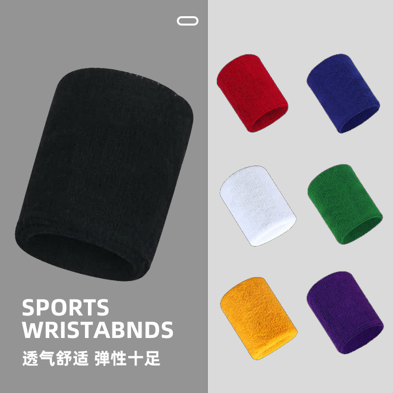 1 Pair Cotton Elastic Wristban - Wrist Wraps Weightlifting Support 评论和价格